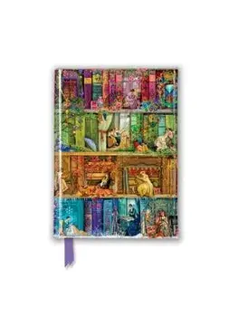 Aimee Stewart: A Stitch in Time Bookshelf (Foiled Pocket Journal)/Flame Tree Studio