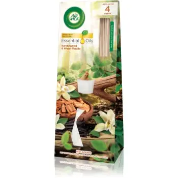 Air Wick Essential Oils Sandalwood & Warm Vanilla aroma difuzor cu rezervã