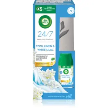 Air Wick Freshmatic Cool Linen & White Lilac odorizant de aer automat cu reîncărcare