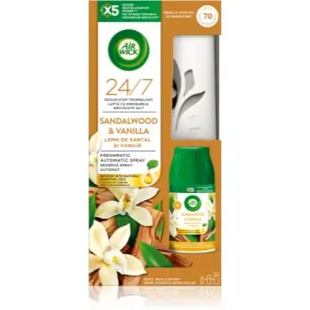 Air Wick Freshmatic Sandalwood & Vanilla odorizant de aer automat cu reîncărcare