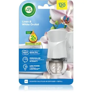 Air Wick Linen & White Orchid odorizant electric cu rezervã