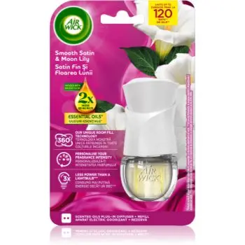 Air Wick Smooth Satin & Moon Lily Electric odorizant electric cu rezervã