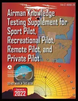 Airman Knowledge Testing Supplement for Sport Pilot, Recreational Pilot, Remote Pilot, and Private Pilot: Faa-Ct-8080-2h, Paperback/Federal Aviation Administration (Faa)