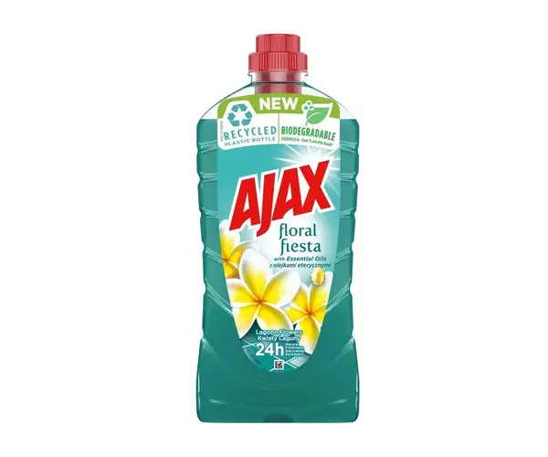 Ajax Detergent Pardoseli, 1L, Lagoon Flowers