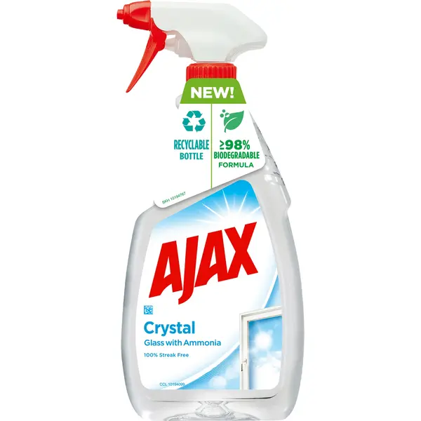 Ajax Solutie curatat geamuri, 500 ml, Crystal - cu amoniac