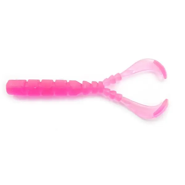 Aji Worm Chiki Chiki 4.3cm UV Clear Pink