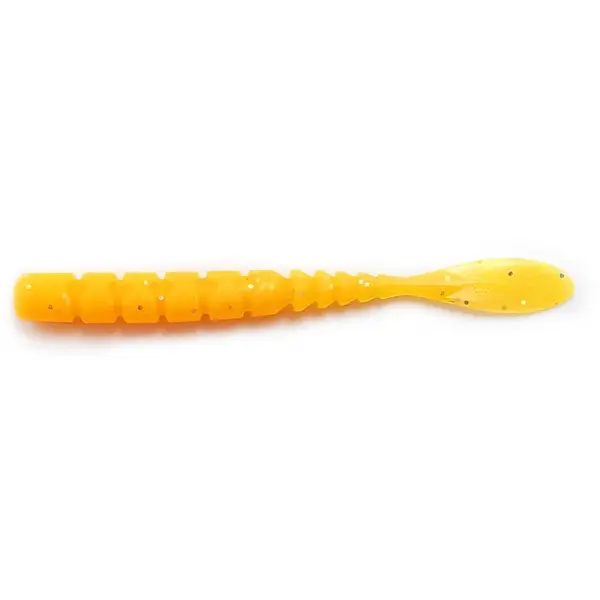 Aji Worm Fla-Fla 5cm Orange Glow Glitter