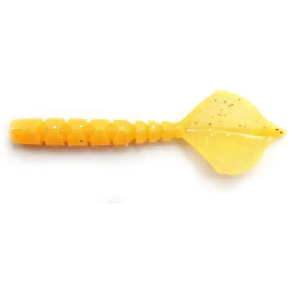 Aji Worm Hila-Hila 4.3cm Orange Glow Glitter
