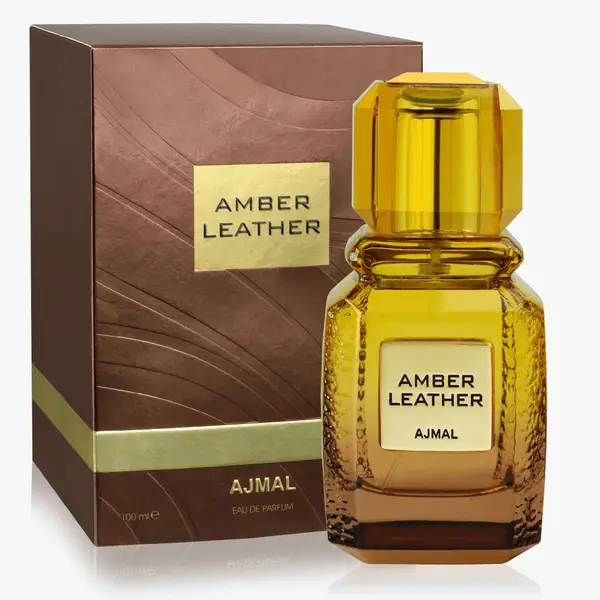 Ajmal - Amber Leather, apa de parfum, unisex, 100 ml