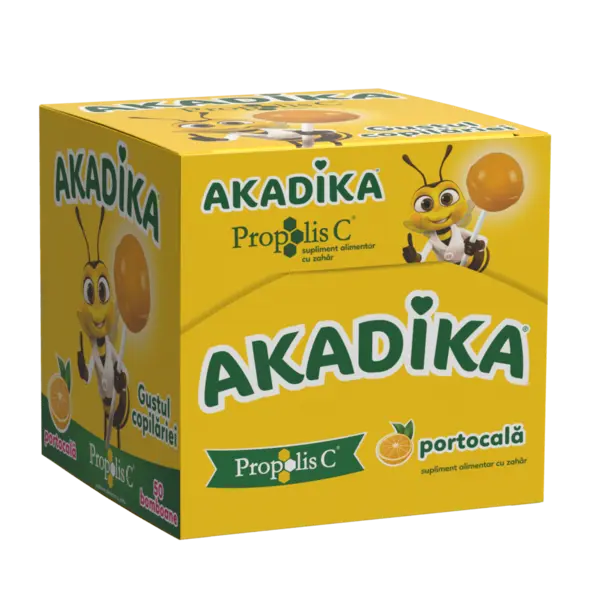 Akadika Propolis C portocala, 50 acadele, Fiterman