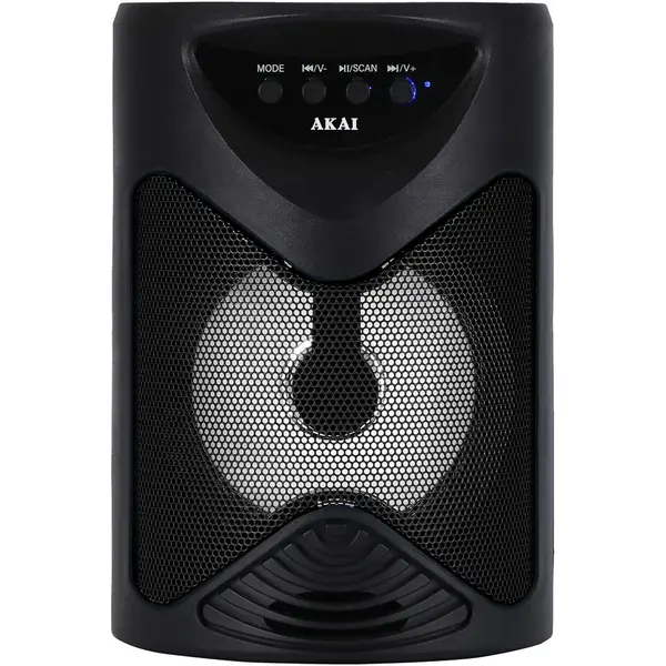 Akai Boxa portabila activa AKAI ABTS-704, Bluetooth 4.2, Radio FM