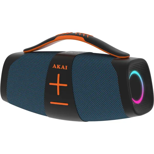 Akai Boxa portabila Akai Boxa portabila Bluetooth, 14W RMS, Bluetooth 5.3, Albastru