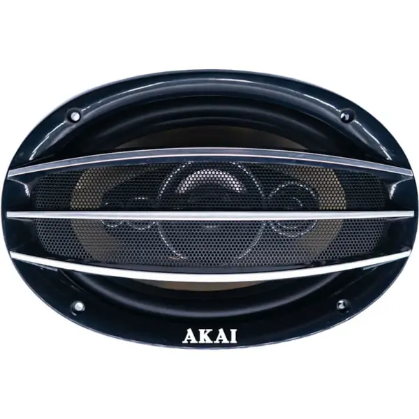 Akai Boxe auto Akai ACS-696, 5 cai, 250W, 22.8cm, Negru