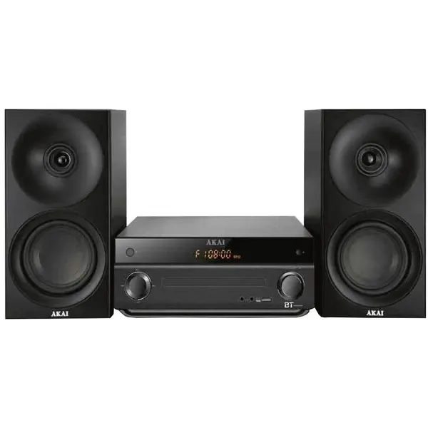 Akai Microsistem Akai AM-301BK, bluetooth, MP3, negru