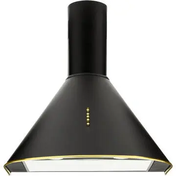 Akpo Hota Okap Akpo WK-4 Dandys Gold, 60 cm, Negru