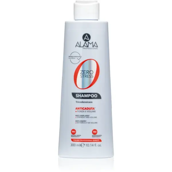 Alama Professional Zero Stress Anti-Hair Loss Shampoo șampon impotriva caderii parului 300 ml