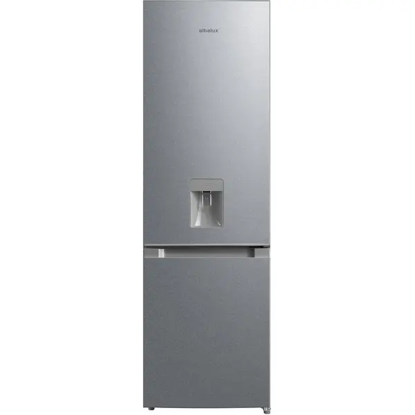 Albalux Combina frigorifica Albalux AXCFSD351E, 262L, Clasa E, Argintiu