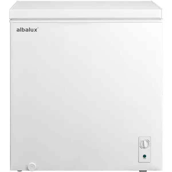 Albalux Lada frigorifica Albalux AXLF226E, 198 L, Clasa E, dubla functionare frigider/congelator, alb
