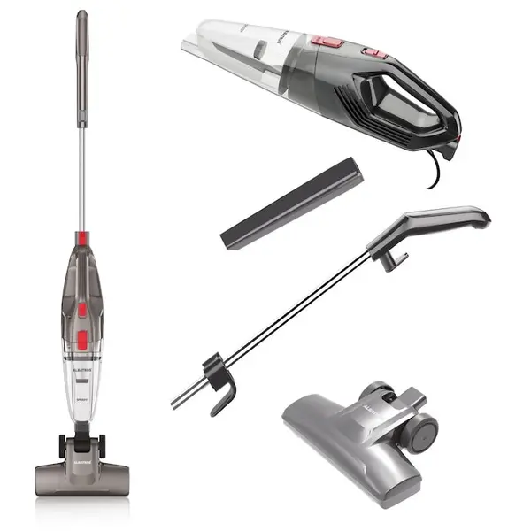 Albatros Aspirator vertical 2 in 1 Albatros Speedy, putere motor 600W, putere absorbtie 150W, Filtru HEPA lavabil