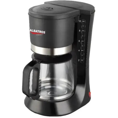 Albatros Filtru de cafea Delice Albatros, 10 cesti, 680 W, Negru