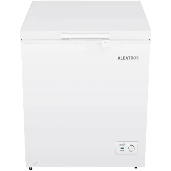 Albatros Lada frigorifica Albatros LA117IME, frigider si congelator, Volumul brut 110 l, net 98 l, Clasa E, Fast Freeze, Alb