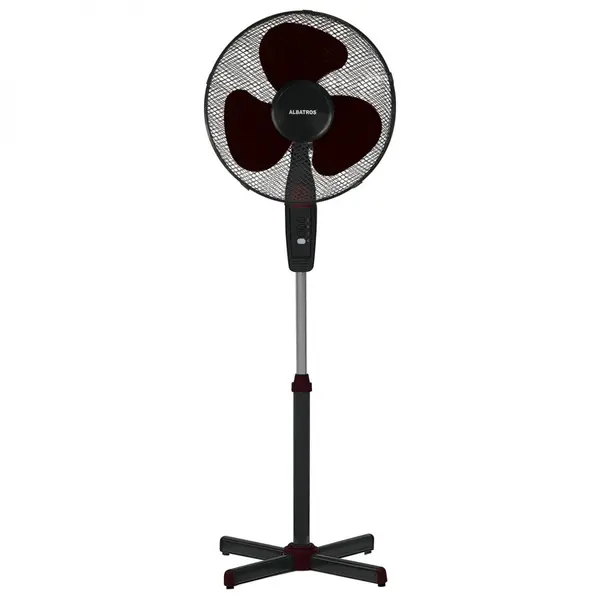 Albatros Ventilator cu picior Albatros V40B, 50 W, 3 Trepte de viteza, Grilaj de protectie, 3 Palete, Negru
