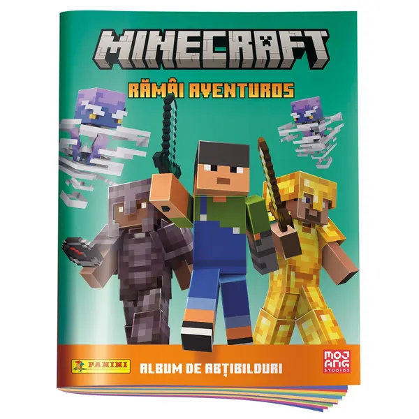 Album de stickere, Panini, Minecraft Stay Adventurous