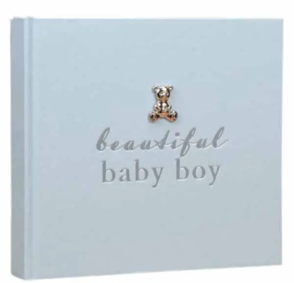 Album foto cu decor argintiu Widdop Bambino - Beautiful baby boy