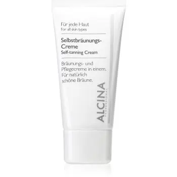 Alcina For All Skin Types crema autobronzanta pentru fata