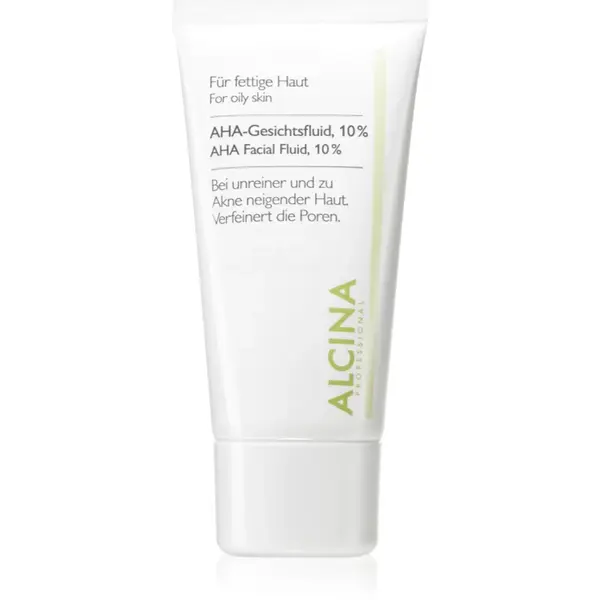 Alcina For Oily Skin Lotiune pentru fata cu acizi AHA 10% 50 ml