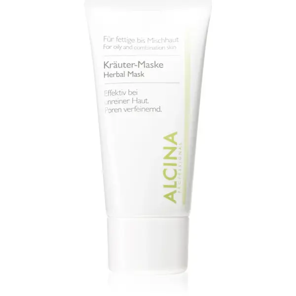 Alcina For Oily Skin mască pe bază de plante pentru piele lucioasa cu pori dilatati 50 ml