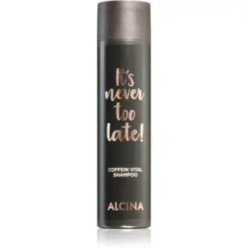 Alcina It's never too late! sampon pe baza de cafeina pentru intarirea parului