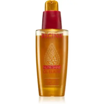 Alcina Nutri Shine ulei elixir pentru păr strălucitor și elegant
