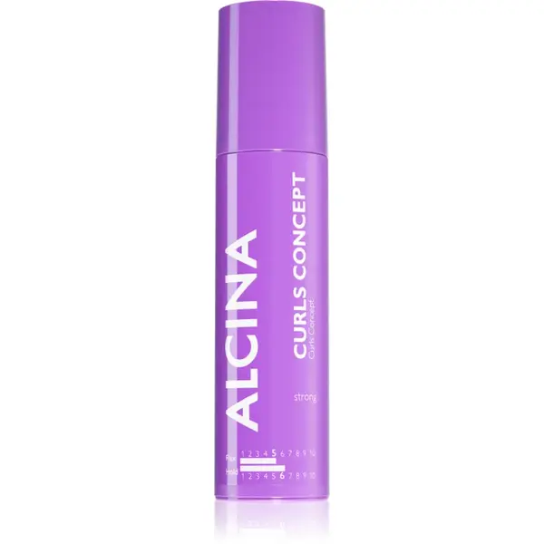 Alcina Strong gel de coafat pentru întărirea părului ondulat natural 100 ml