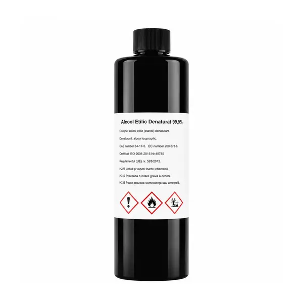 Alcool Etilic Denaturat 99,9% pentru Curatarea Aparatelor de Parfumare