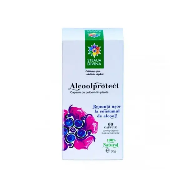 AlcoolProtect, 60 capsule, Steaua Divina