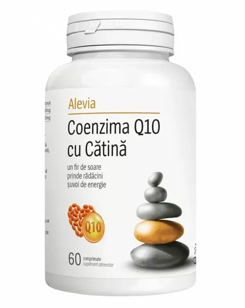 Alevia Coenzima Q10 cu catina 60 comprimate