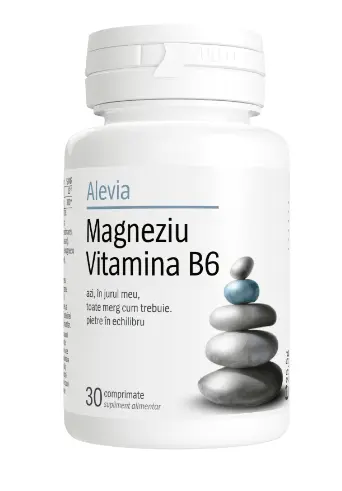 Alevia Magneziu Vitamina B6 30 comprimate