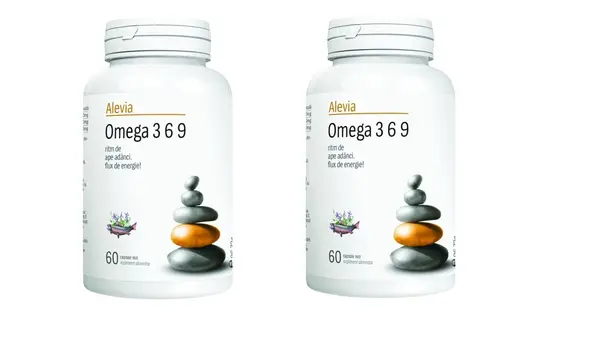 Alevia Omega 3 - 6 - 9 60 capsule 1 + 1 Cadou