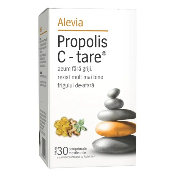 Alevia Propolis C-Tare 30 comprimate