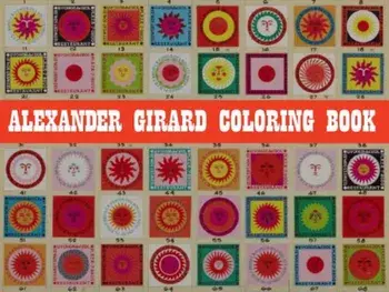 Alexander Girard Coloring Book, Paperback/Alexander Girard