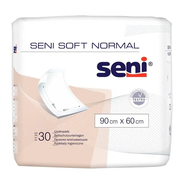 Aleze pentru Pat Seni Soft Normal 90 x 60 cm 30 Bucati