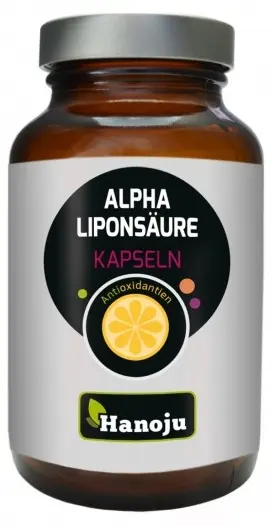 Alfa-lipoic acid, 400 mg, 90 capsule, Hanoju