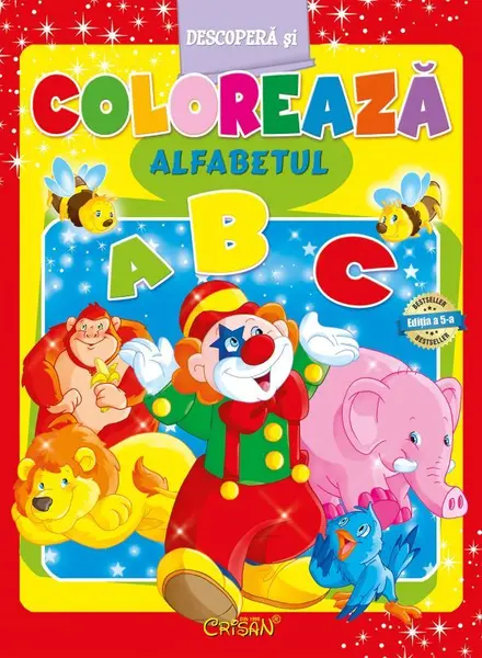 Alfabetul. Descopera si coloreaza