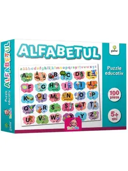 Alfabetul. Puzzle educativ (100 piese)/***