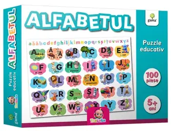 Alfabetul. Puzzle educativ (100 piese)/***