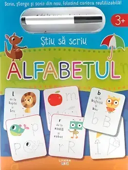 Alfabetul. Scrie, sterge si scrie din nou, folosind carioca reutilizabila!/Elizabeth Golding