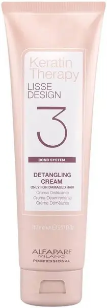 Alfaparf Keratin Therapy Cremă hrănitoare pentru o pieptănare ușoară, 150 ml