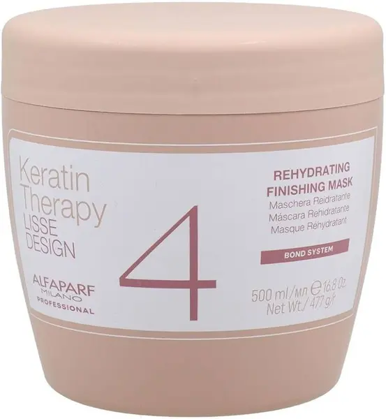 Alfaparf Keratin Therapy Mască de păr rehidratantă cu keratină, 500 ml