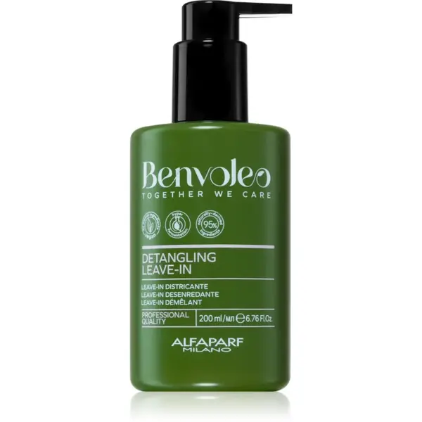 Alfaparf Milano Benvoleo Leave-in & Refresh balsam (nu necesita clatire) pentru par usor de pieptanat 200 ml